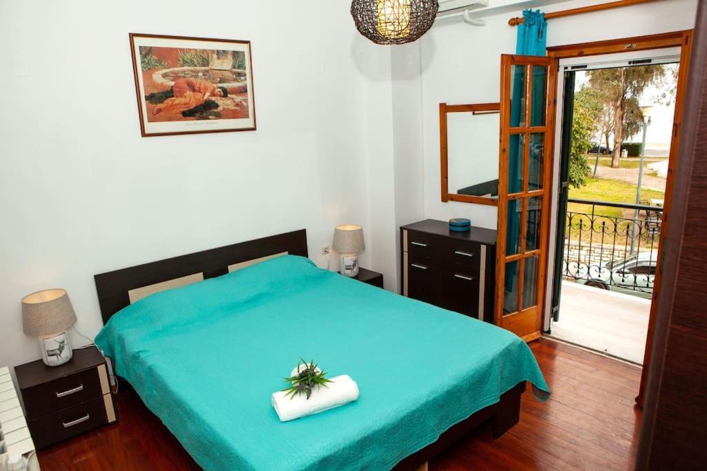 City Center, Sea View Apartment, Amelia! Anemomylos Eksteriør billede